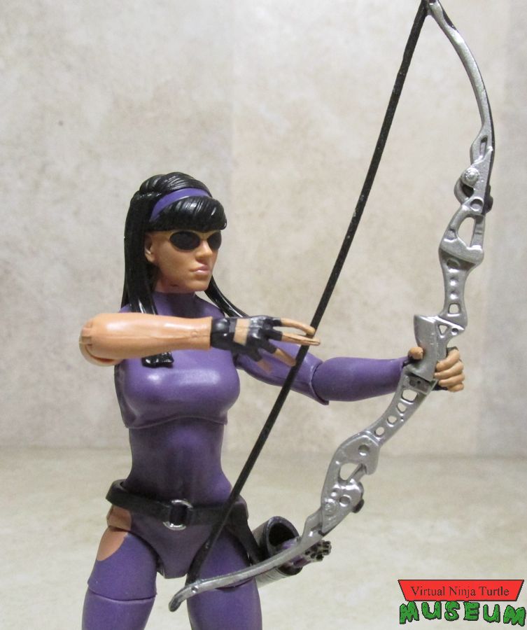 Hawkeye with bow