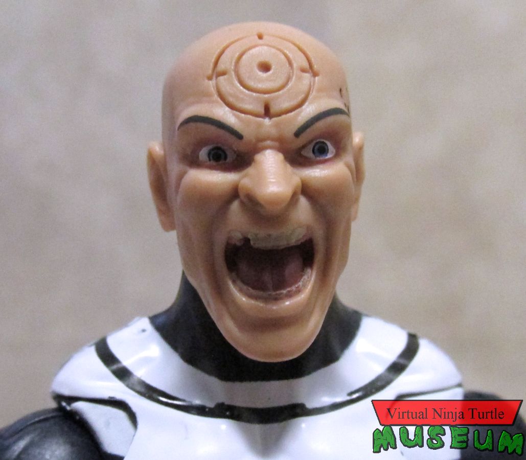 Bullseye unmasked head