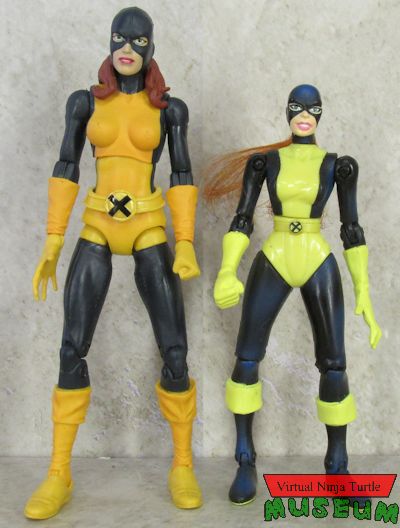 Hasbro verses Toy Biz Marvel Girls