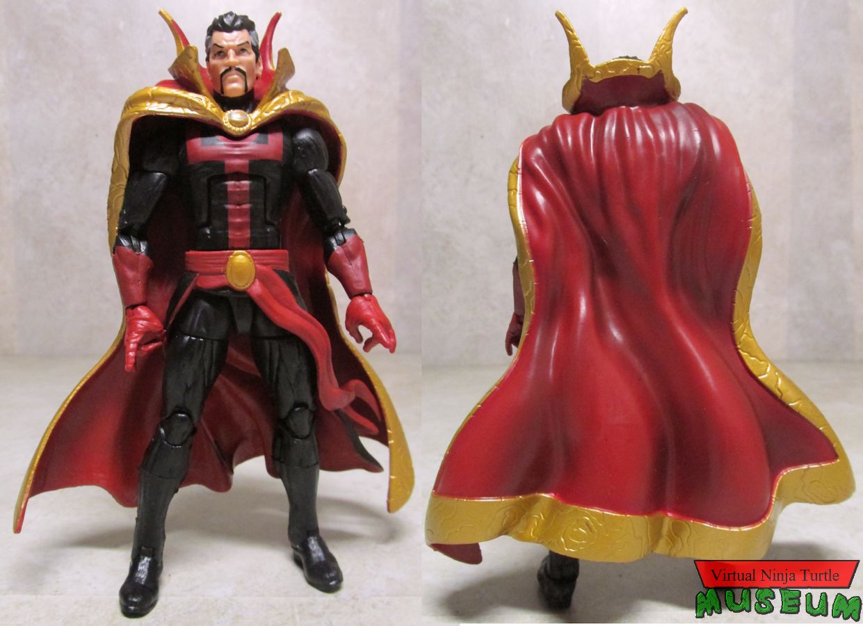 comic Doctor Strange front and back