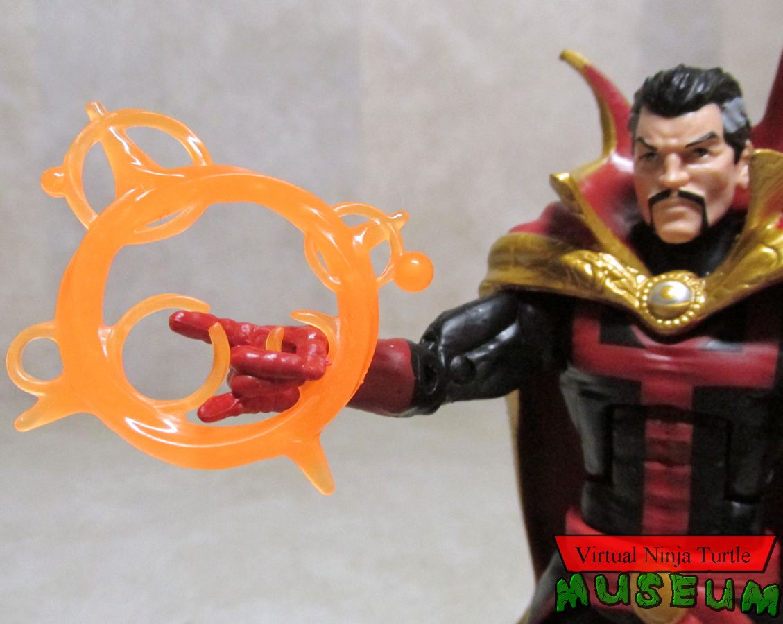 comic Doctor Strange with magic effect