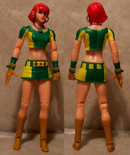 Marvel Girl front and back