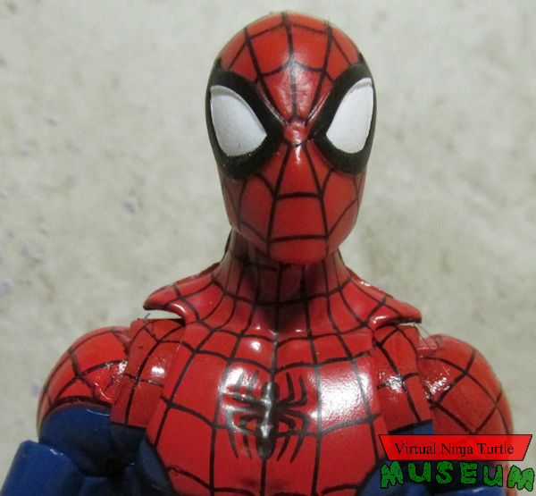 Spider-Man close up