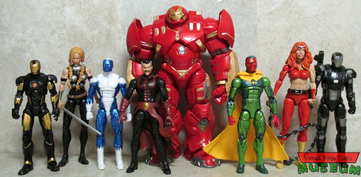 Hulkbuster Series, all figures