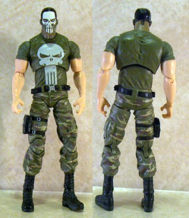 Punisher front and back