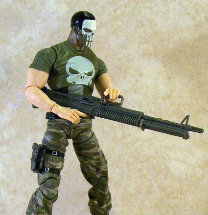 Punisher with rifle