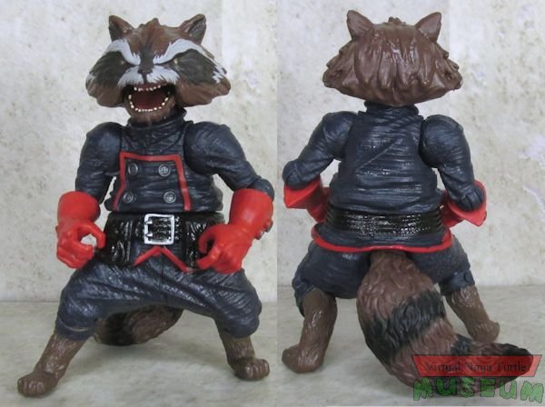 Rocket Raccoon front and back