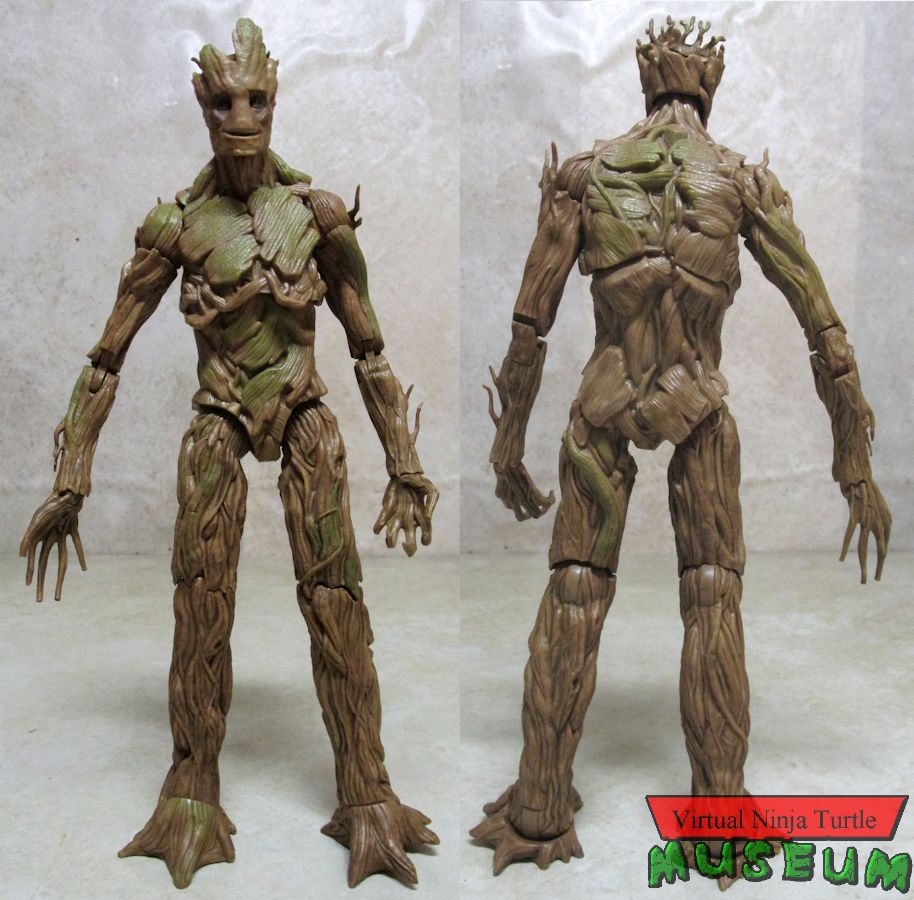 Groot front and back