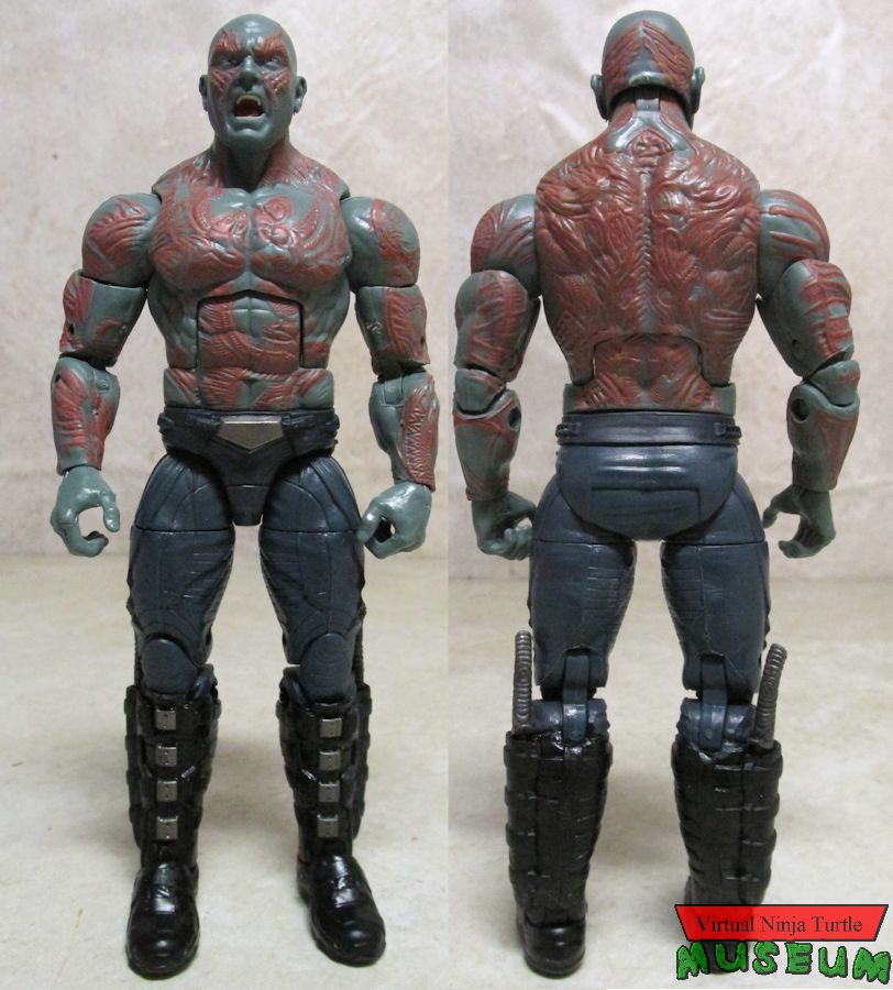 Drax front and back