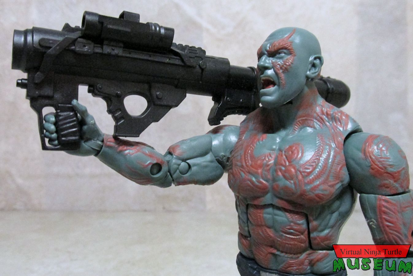 Drax with bazooka