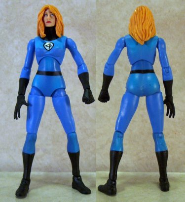 Invisible Woman front and back