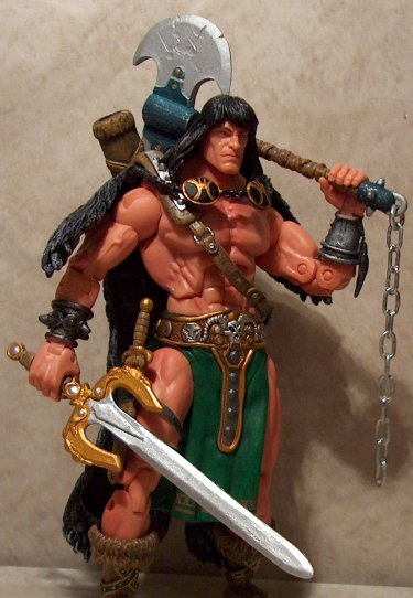 Conan fully armed