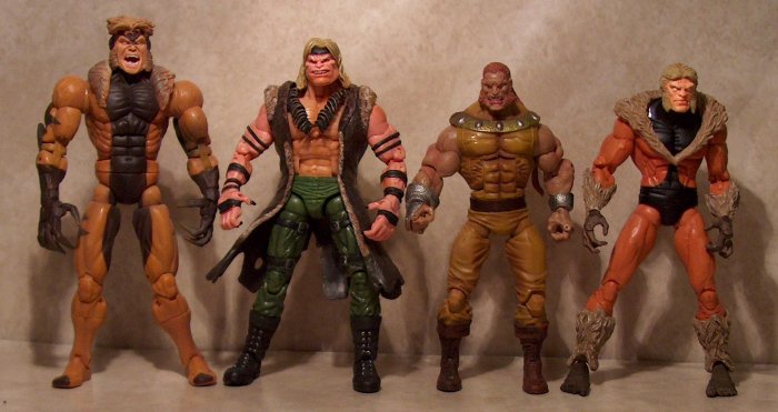 Sabertooth figures