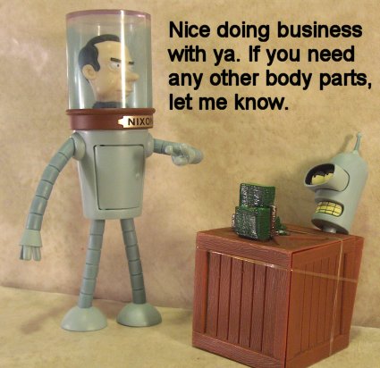 Nixon and Bender strike a deal