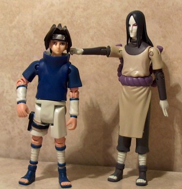 Orochimaru and Sasuke