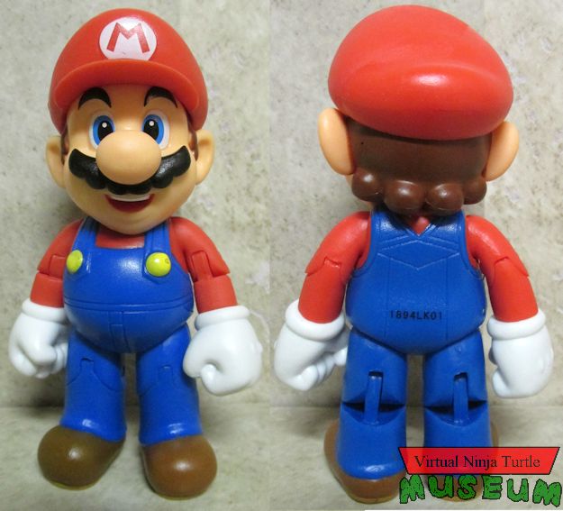 Mario front and back