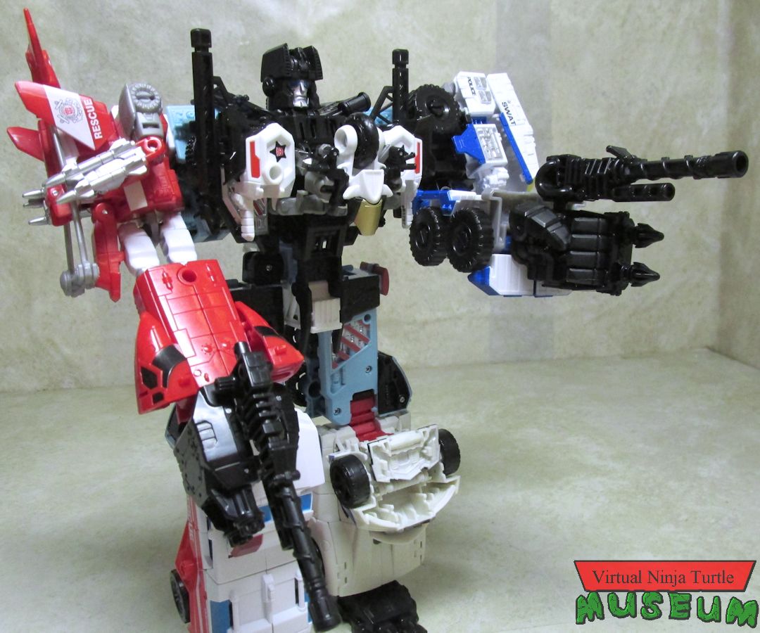 Defensor with guns