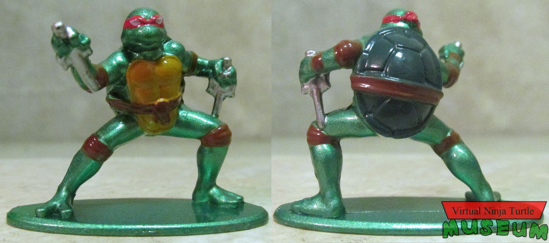 Raphael front and back