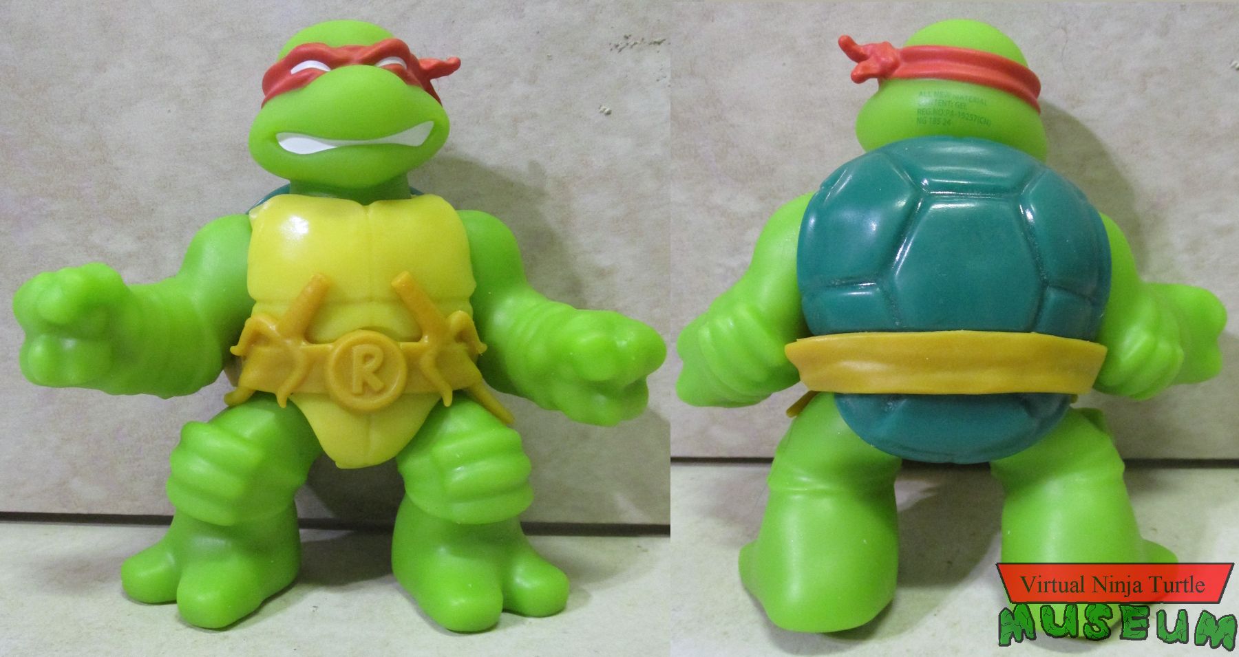 Raphael front and back