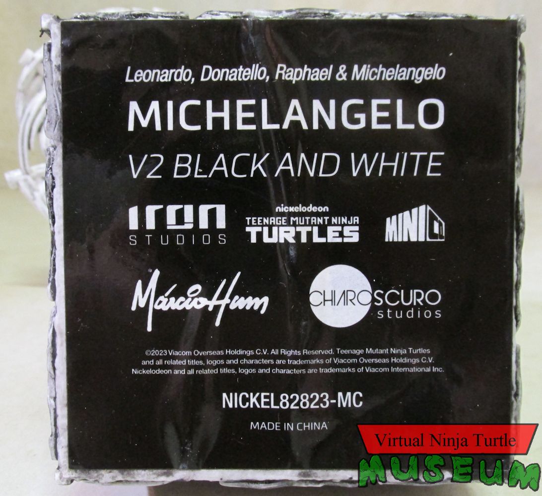 Michelangelo base label